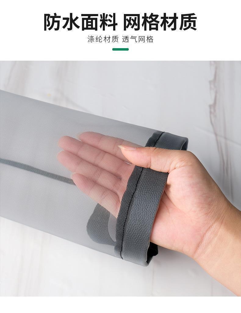 厨房塑料袋垃圾袋收纳挂袋壁挂式鞋套袋挂墙式储物袋悬挂式多格详情5