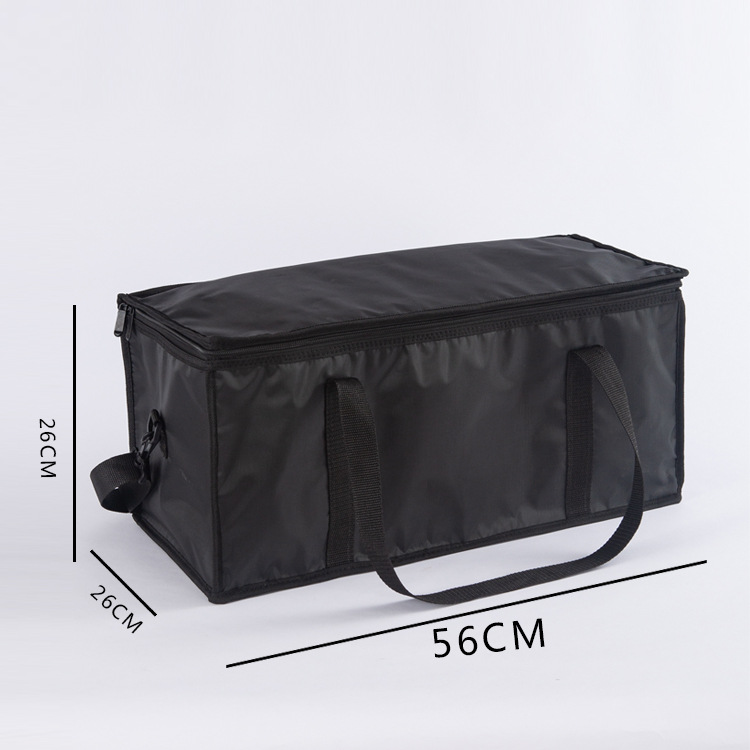 Cross-border exclusive 40L Oxford fabric outdoor insulated bags, waterproof insulated bags, large-capacity shoulder span insulated bags, bento bags pic 3