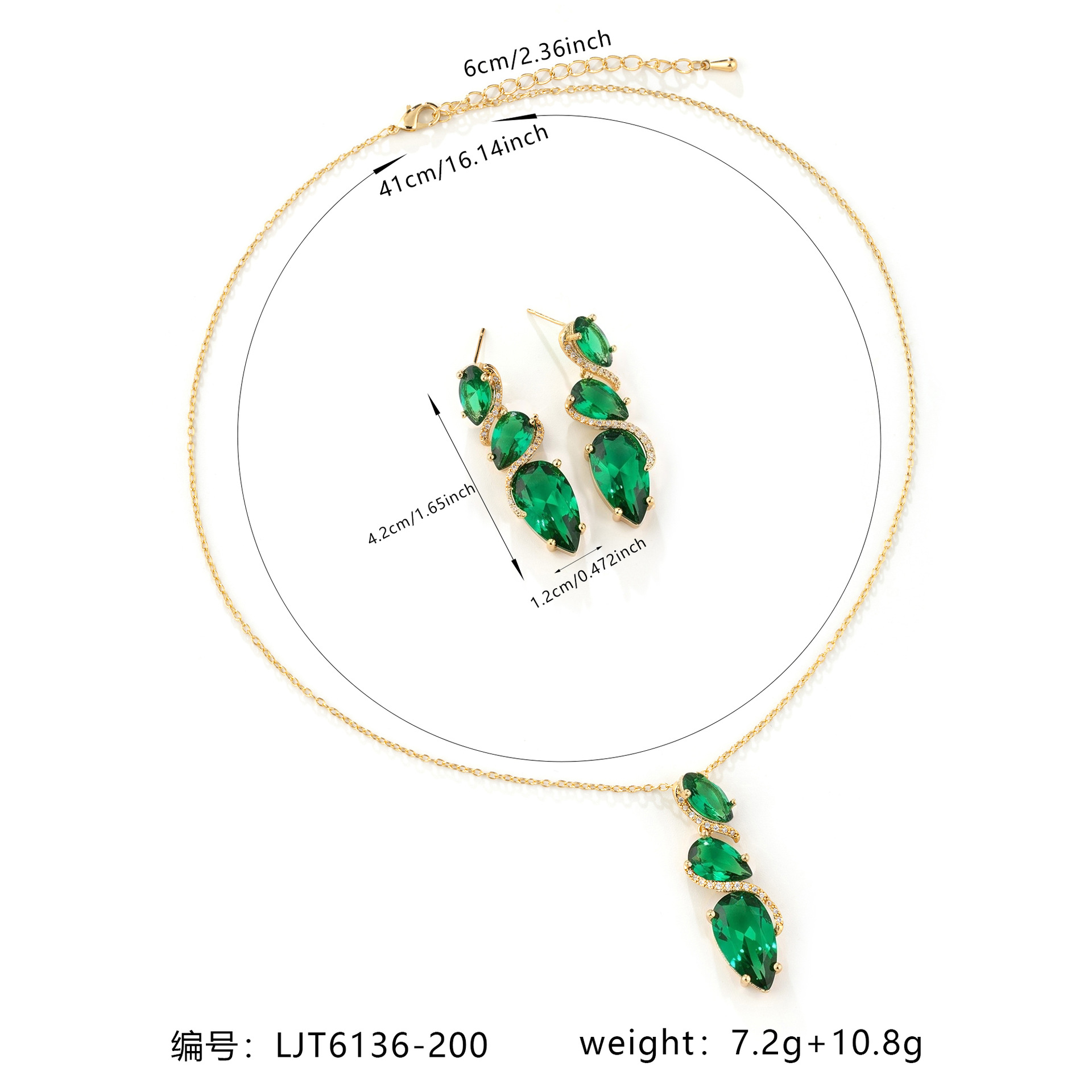 Light luxury style diamond-encrusted heart-shaped pendant pearl necklace, exquisite and fashionable, versatile sweater chain design sense, niche necklace for women LJT6136, Getisa jewelry, banquet dress accessories wholesale pic 2