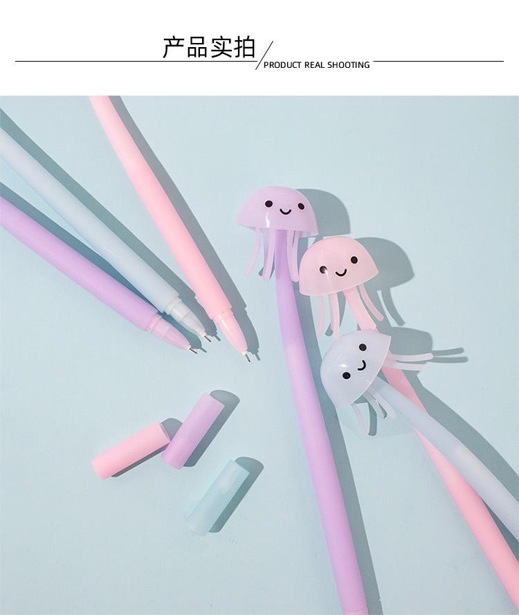 高颜值少女中性笔学生解压转转笔可爱减压笔顺滑创意手帐必备详情13