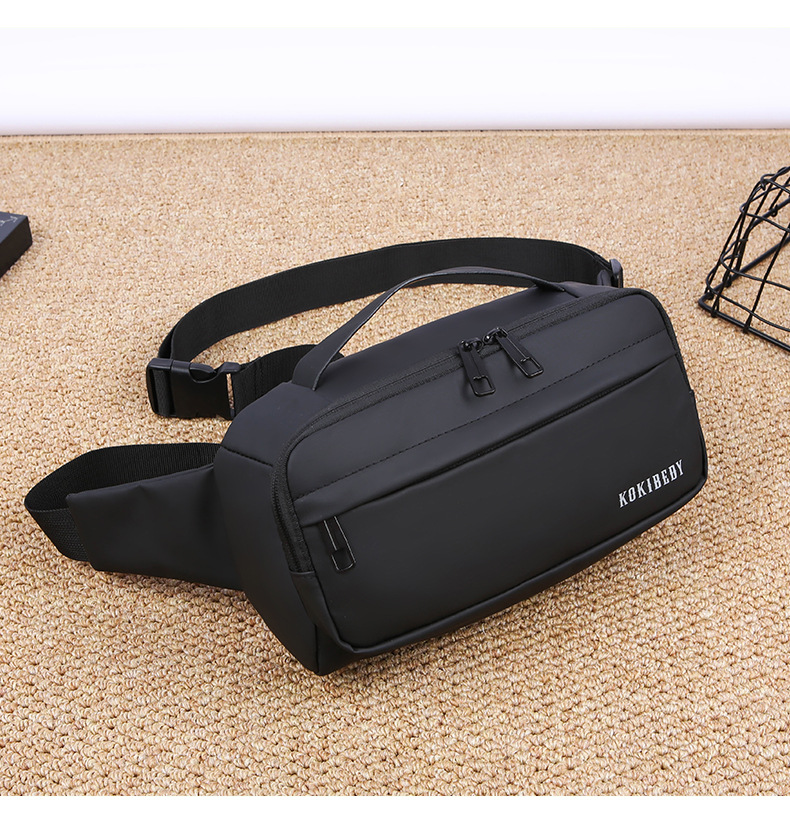 跨境腰包多功能通勤旅行手机胸包户外运动骑行斜挎包时尚胸前包详情23