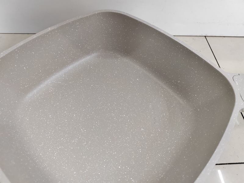 cookware Set 17-piece Square soup pot set, Marble smoke-free aluminum pot set, Gift pot, Non-stick pot pic 8