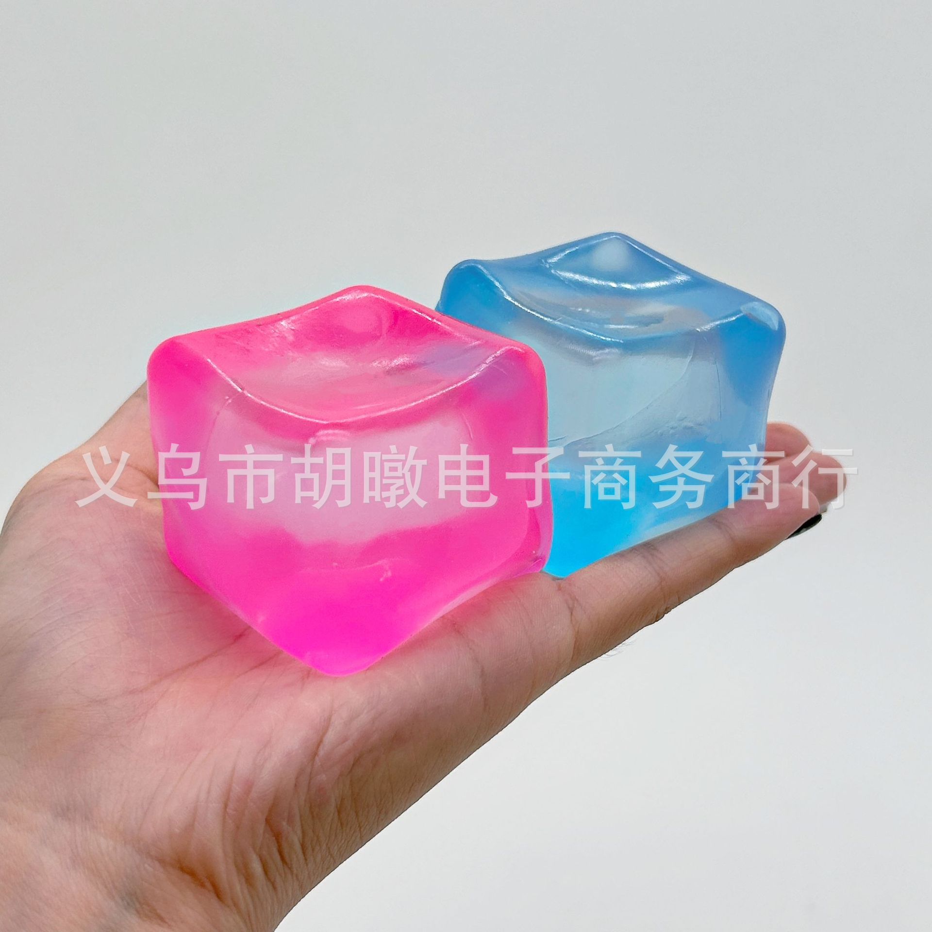 麦芽糖浆球玩具解压发泄方形水晶手捏揉挤压Q弹方形麦芽糖捏捏乐详情6