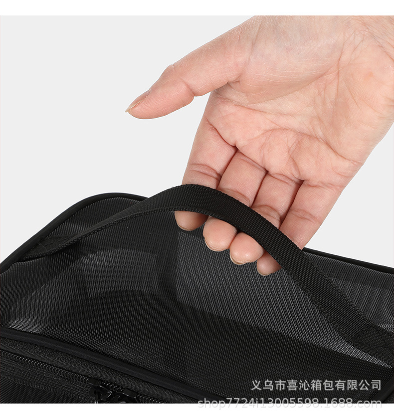 新款网纱化妆包大容量高级感化妆品收纳包ins高颜值收纳洗漱包详情12