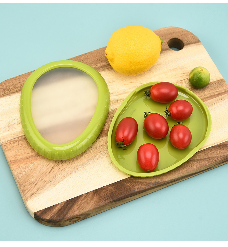 Hot-selling fruit preservation boxes with silicone film sealing from the in-stock factory, mini refrigerators for storing vegetables and avocados, Yamato pic 13