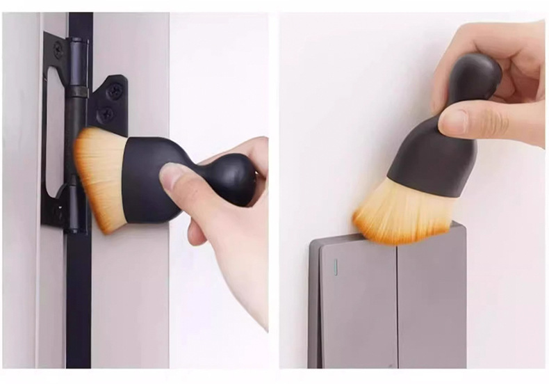 汽车内饰清洁刷子车载用除尘软毛刷洗空调出风口键盘缝隙扫灰神器详情14