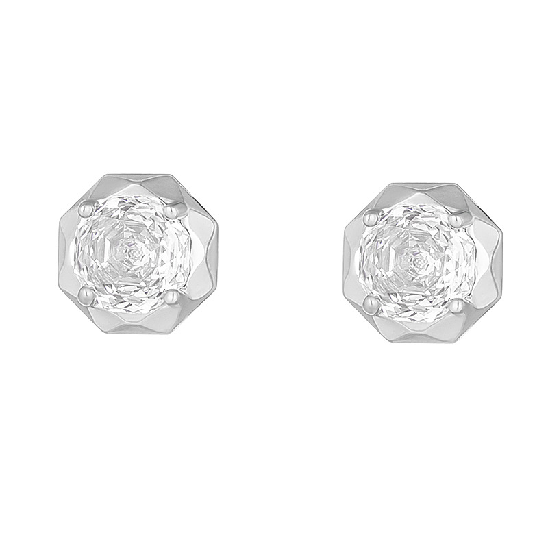Prima prima diamante redondo irregular pendientes esféricos mujer burst premium sentido nicho simplicidad luz lujo zircon pendientes pic 13