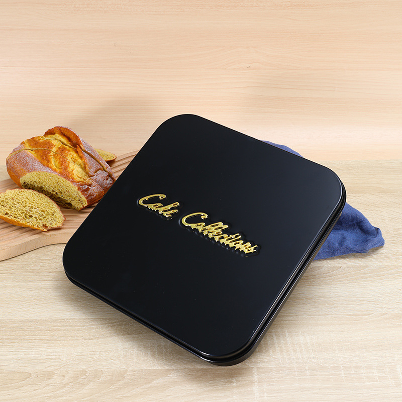 厂家直供不锈钢慕斯蛋糕盒子带切块模具包装巧克力糖果装饰礼品盒详情9