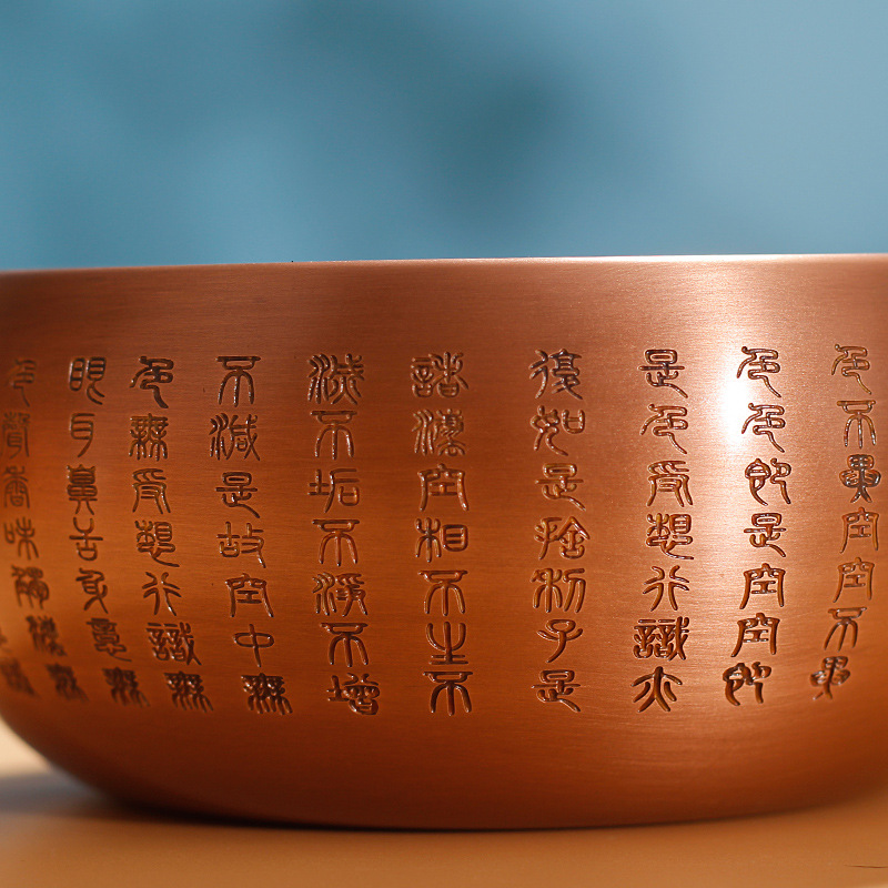 铜制锤纹茶洗铜茶洗详情20