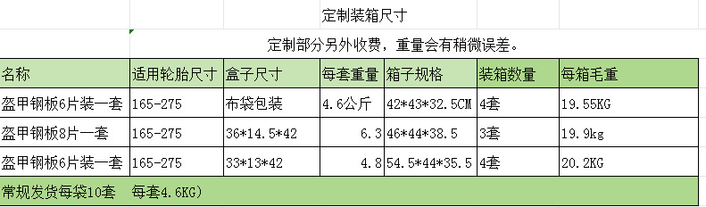 通用型防滑链  钢板齿轮汽车防滑链新款 轿车 SUV 越野车通用详情1