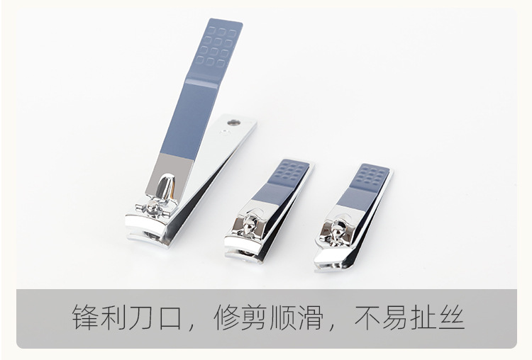 New folding bag nail clipper set, matcha green 16-piece nail tool set, portable home nail clipper set pic 5