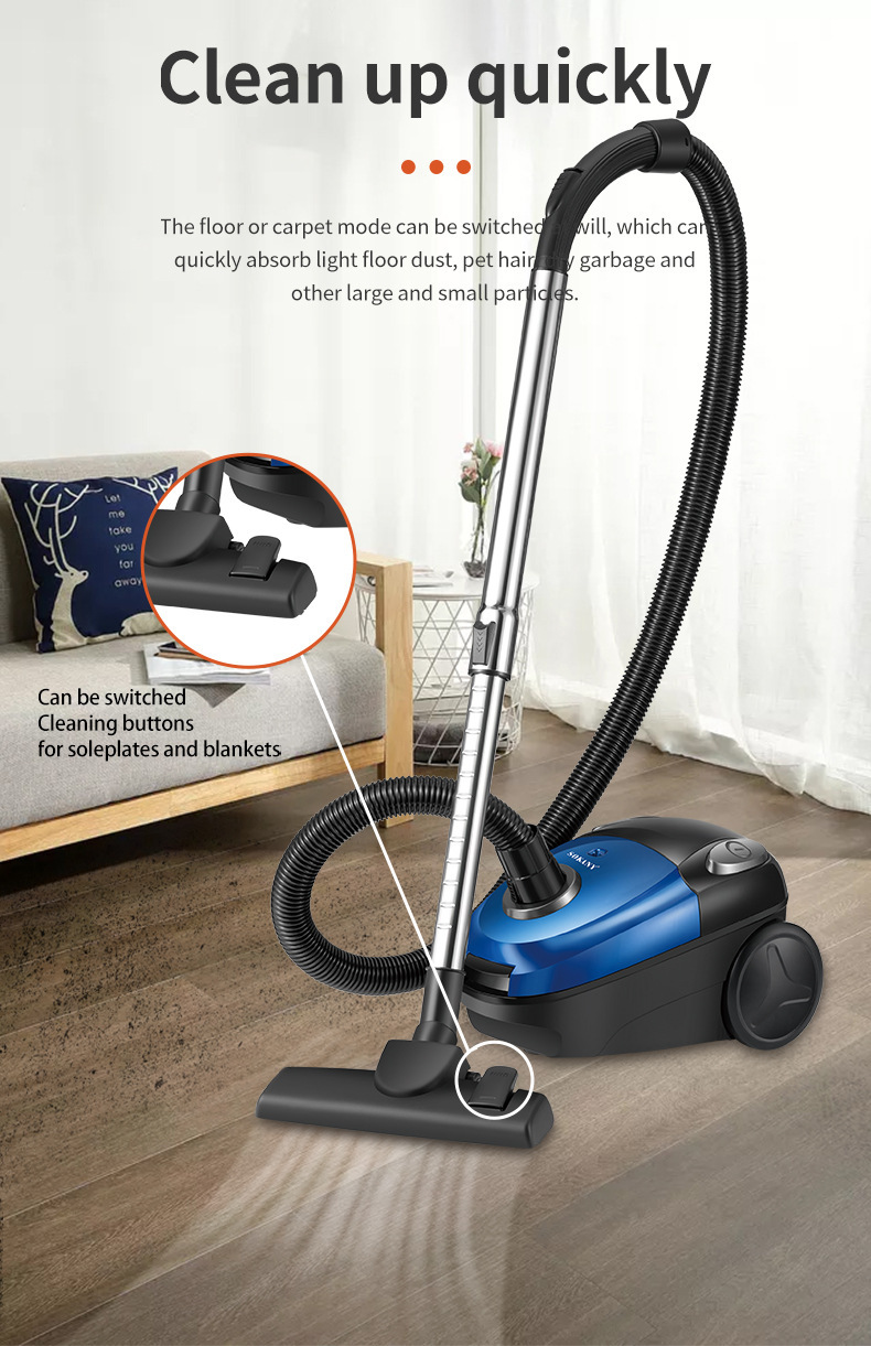 Cross-border European and American standard dust and mite removal vacuum cleaner, vacuum household dust collector, high-power dry wired vacuum cleaner pic 10