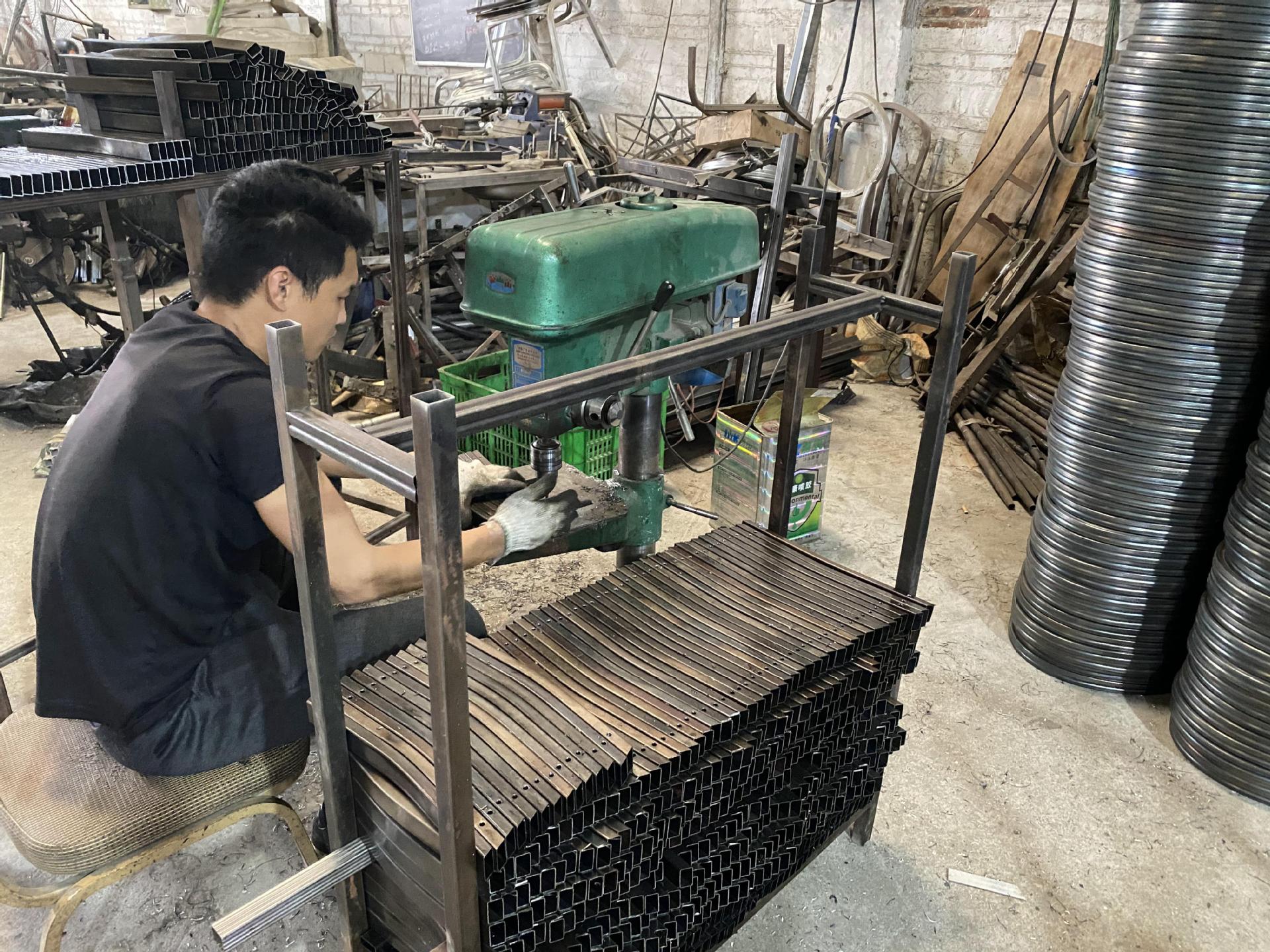 星辰工厂批发酒店餐厅铝合金宴会椅婚庆礼堂贵宾会议软包靠背椅子详情19