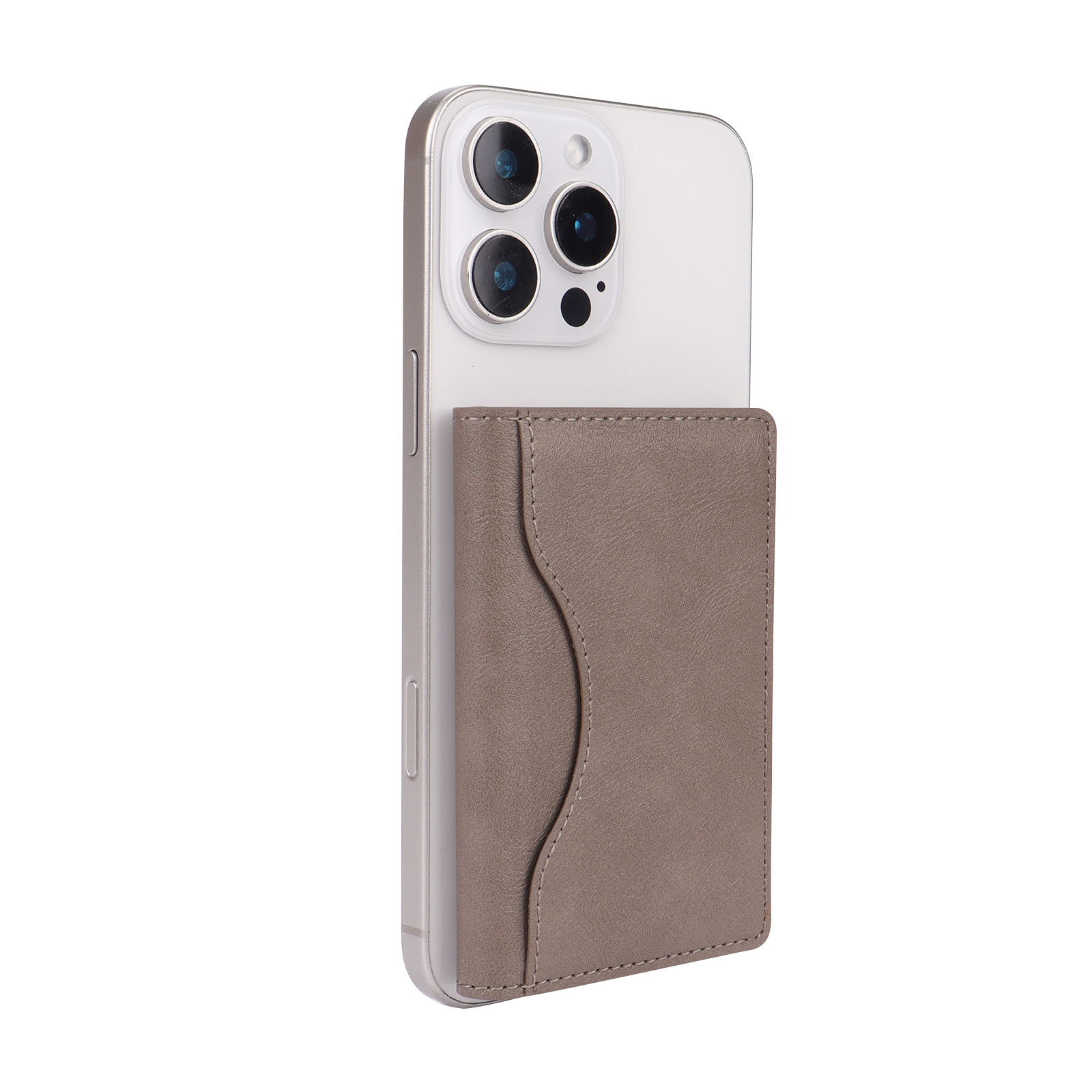 三折磁吸卡包手机收纳折叠背贴卡包隐形磁吸支架卡夹懒人专用详情11