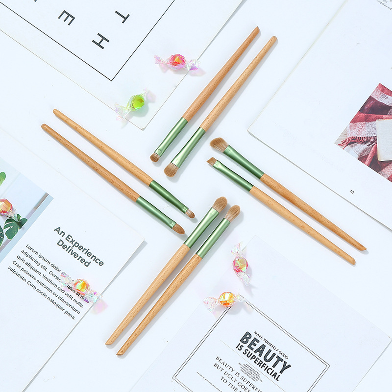 新款青萝14支化妆刷套装散粉腮红修容眼影刷便携式个性美妆工具详情14