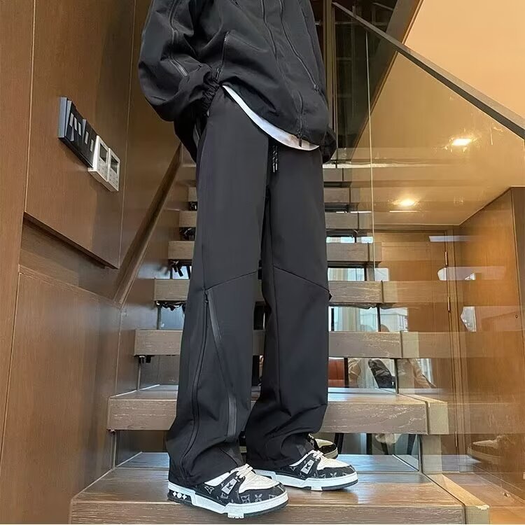 美式工装裤子男春秋季防风机能防水冲锋裤户外露营登山骑行滑雪裤详情8