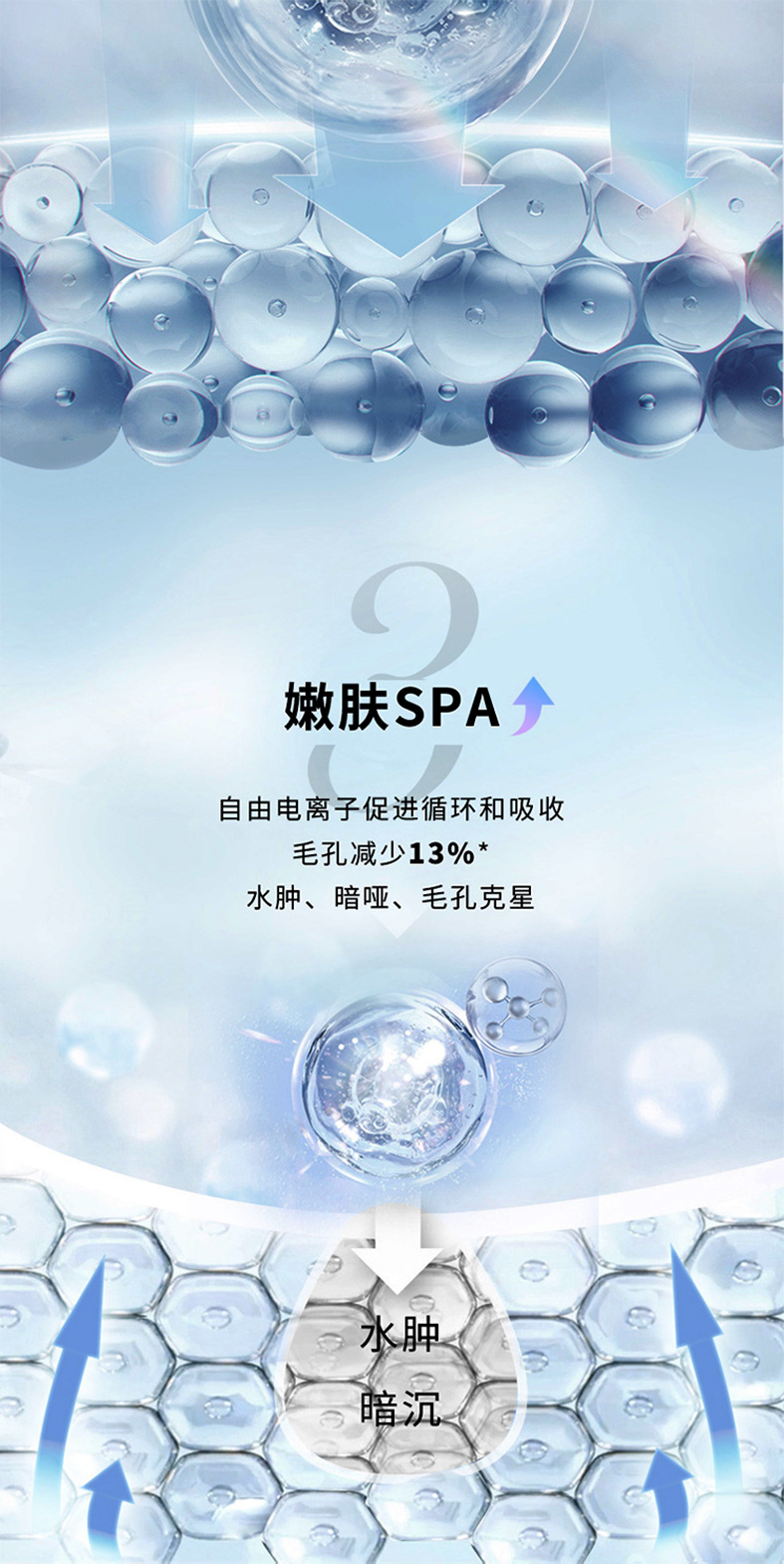 Cross-border upgraded dual-roller massage device portable microcurrent meter pic 5