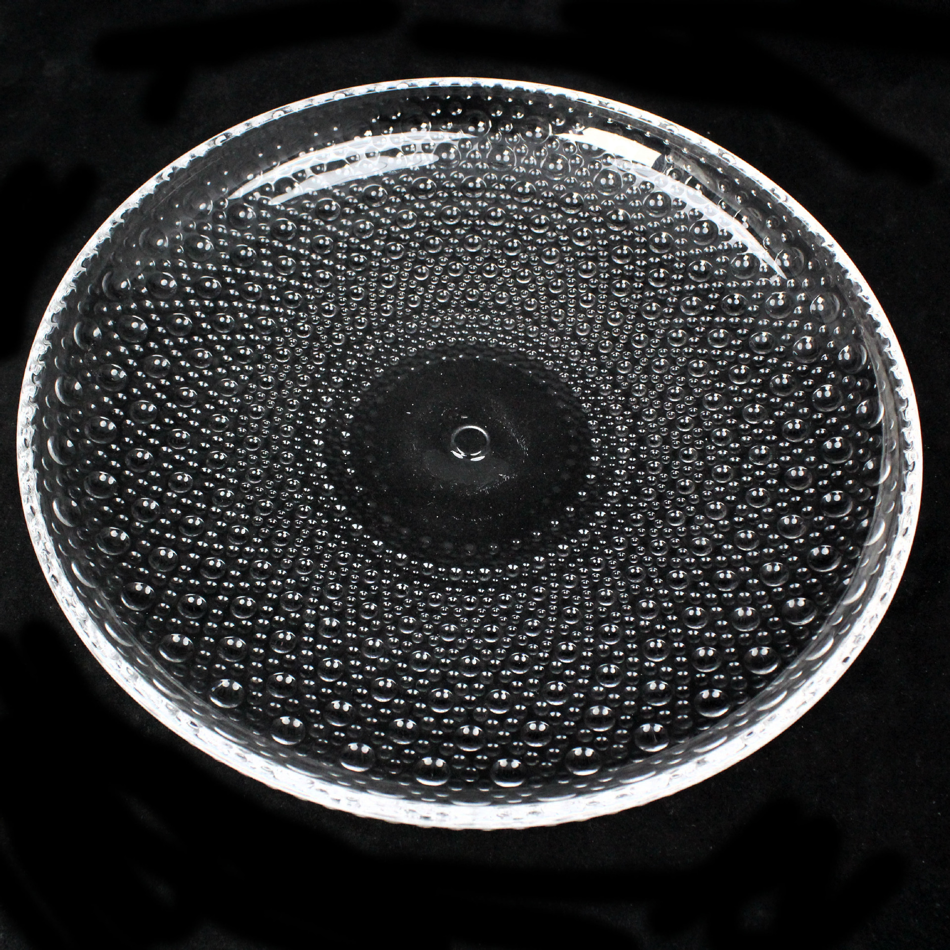 Hot-selling beaded engraved glass fruit plate, fruit pit, coffee table, living room decoration wholesale, fruit pit, vase pic 4