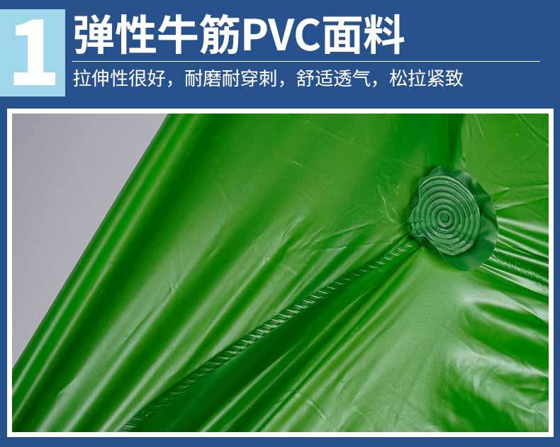 加厚软牛筋雨衣批发 成人防雨防刮 劳保PVC雨衣雨裤 户外雨披厂家详情11