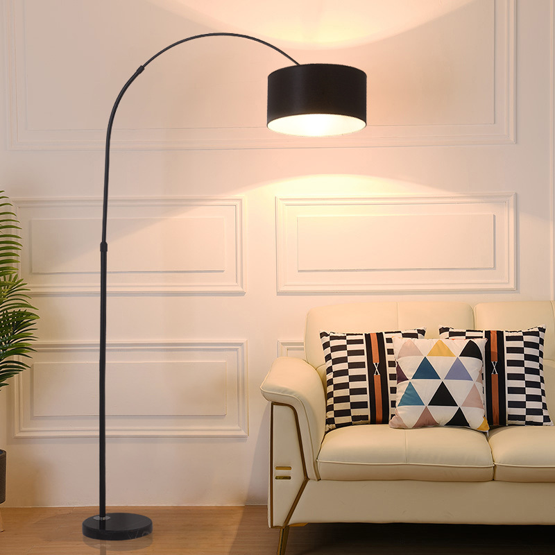 Fishing floor lamp, beside the sofa in the living room, modern bedroom, study, Nordic InS-style minimalist luxury floor lamp pic 11