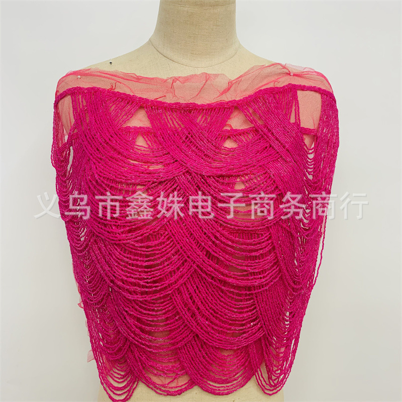 New tassel clothing, wedding dresses and evening gowns, handcrafted tassel applique garments pic 20