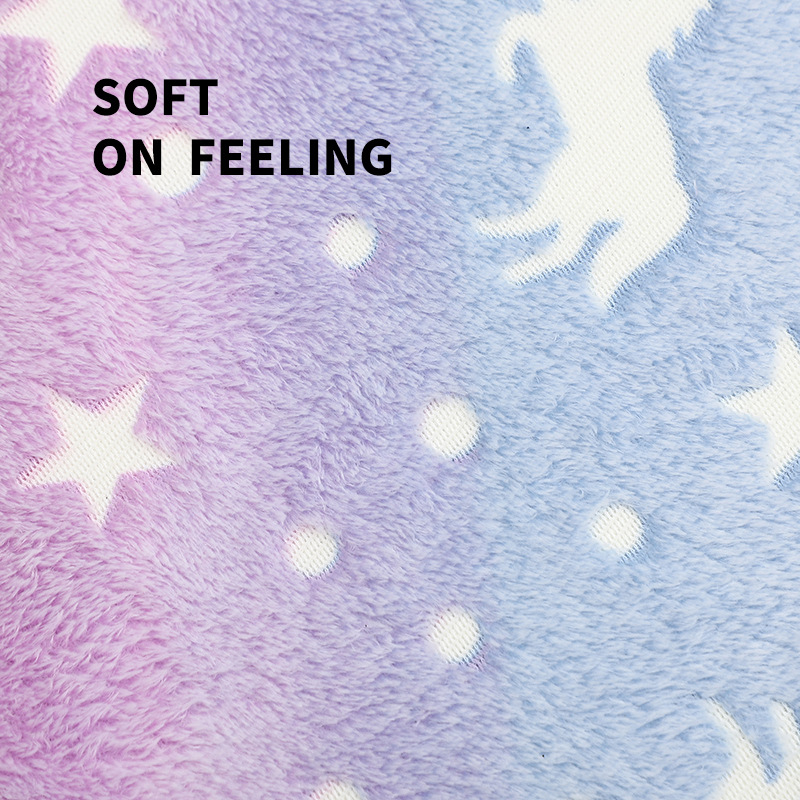 Thickened bathroom supplies, three-piece set of luminous MATS, bathroom and toilet absorbent floor MATS, flannel and crystal velvet bathroom pic 4