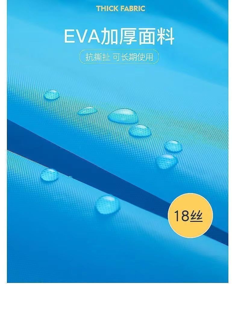 成人长袖非一次性雨披连体雨衣便携长款防雨全身一体式带帽EVA详情8