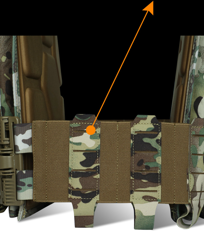 Yitu Cross-border Tactical Vest, outdoor laser quick-release vest, multi-functional field battle wear-resistant and breathable training suit pic 8