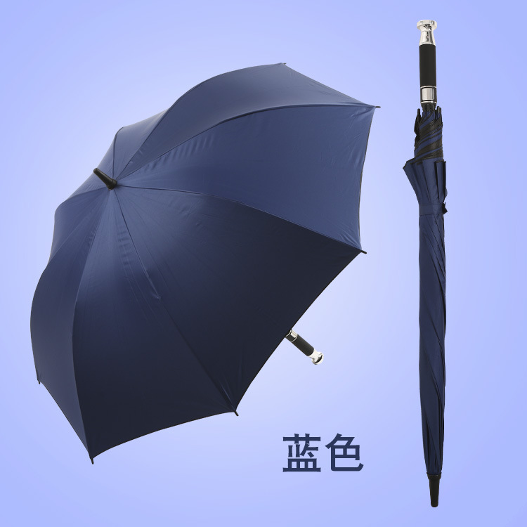 Long-handled automatic black rubber golf, Rolls-Royce, Audi, Mercedes-Benz, Bentley advertising umbrella, fixed umbrella pic 16