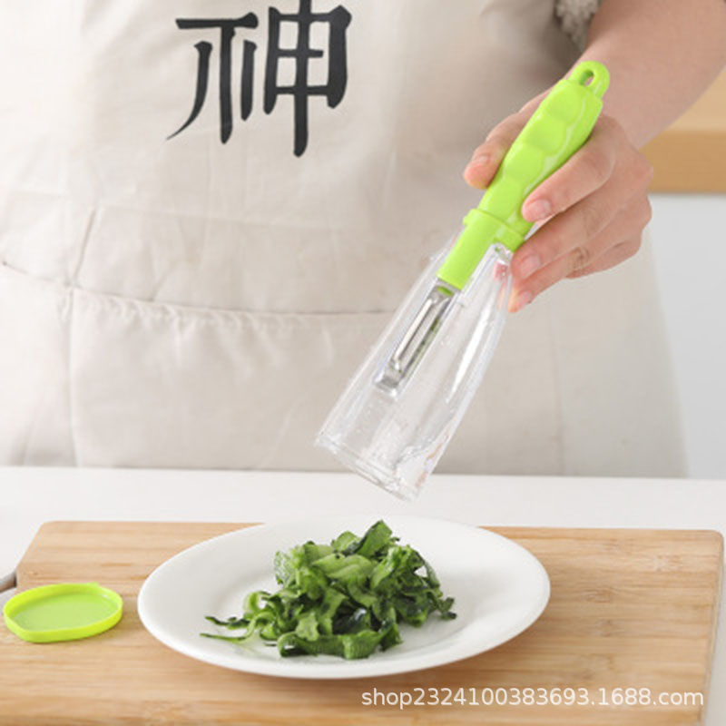 Multi-functional storage type peeler, loofah peeler, household fruit peeler, wholesale peeler pic 15