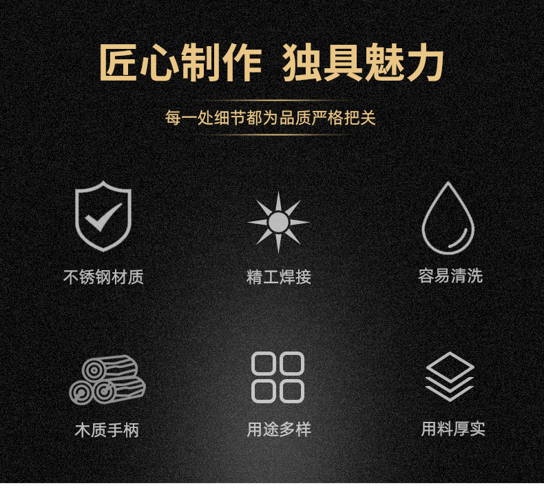 不锈钢漏勺家用厨房捞面饺子油炸过滤网筛笊篱商用火锅大捞勺详情2