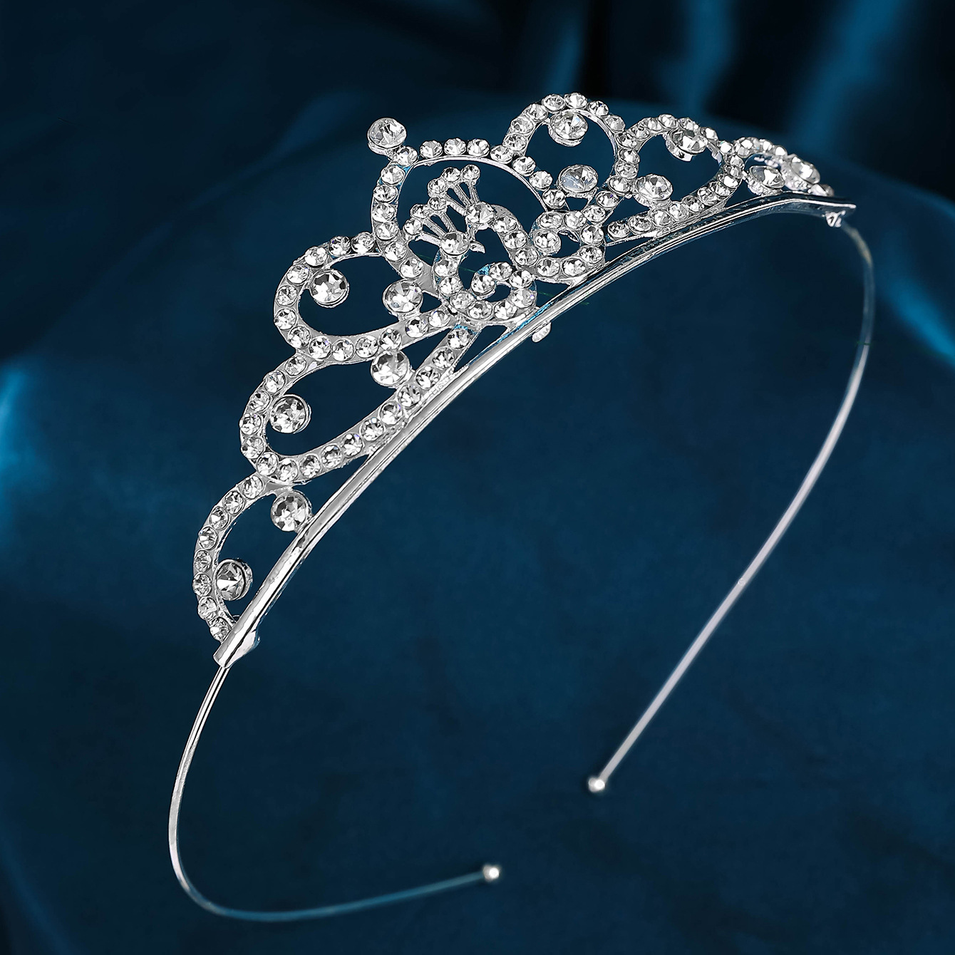 Hot-selling bride jewelry, crown hair bands, wedding hair accessories, wedding dress and evening gown accessories, hair bands, headwear accessories, banquet crowns pic 21