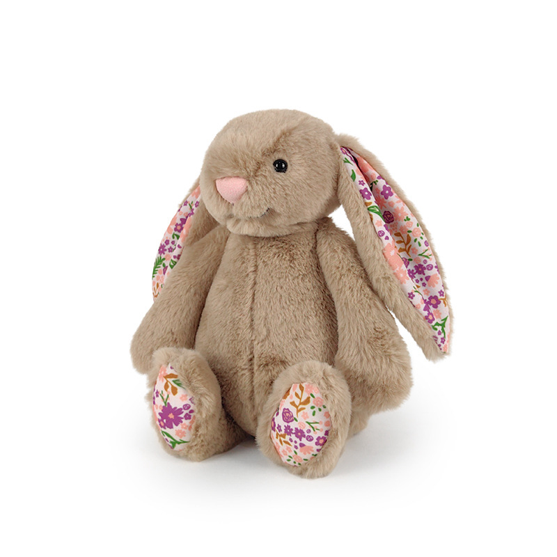 Shy Bonnie Rabbit, cherry blossom, berry, long-eared rabbit, internet-famous soft plush toy, companion and soothing doll pic 7