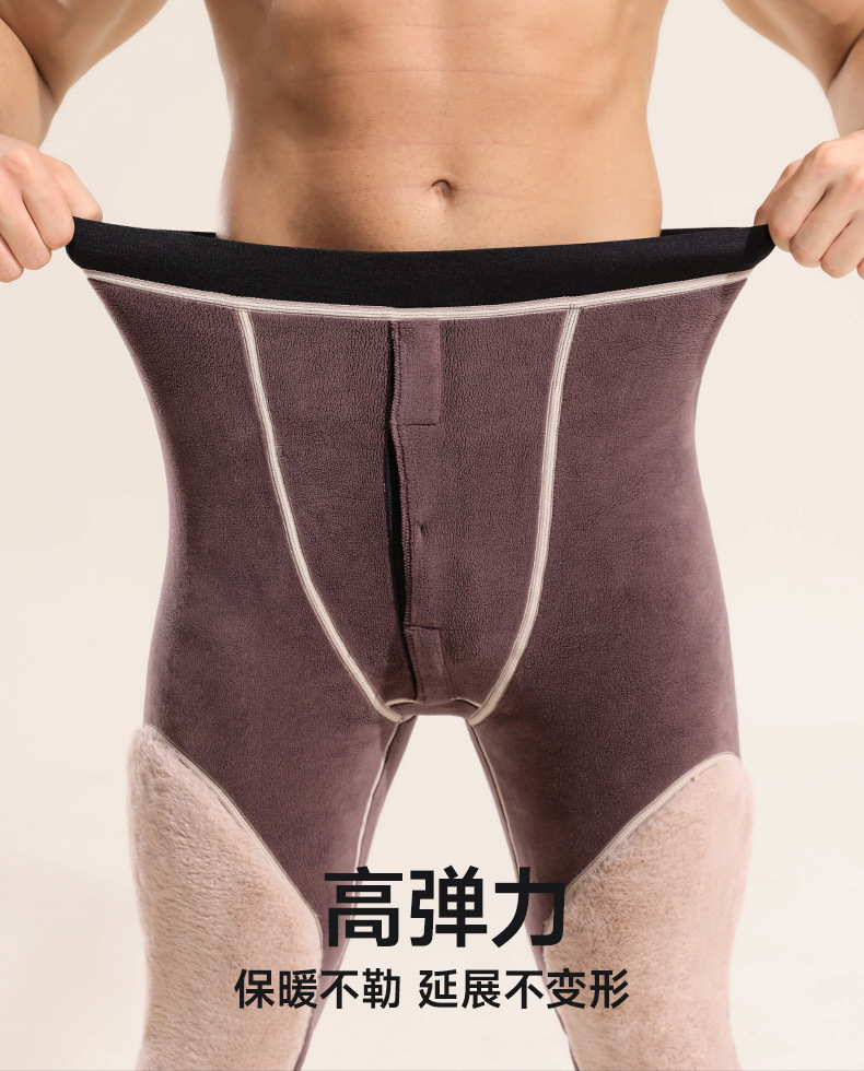 【900克】中老年特厚摇粒绒棉裤男280斤加肥加大保暖裤一条过冬详情11