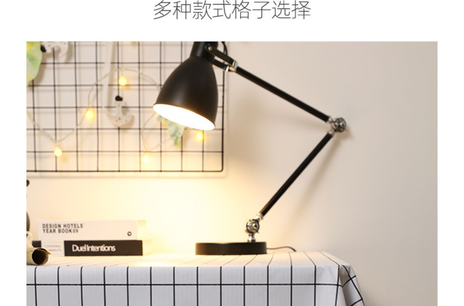 桌布防水防油免洗北欧ins网红学生书桌长方形餐桌台布茶几pvc桌垫详情5