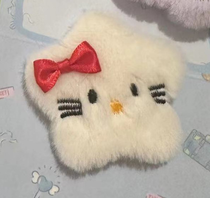 三丽欧卡通毛绒星星 玉桂狗 美乐蒂甜美五角可爱毛详情4