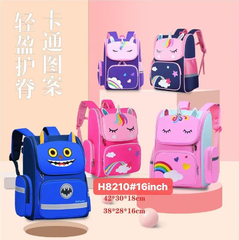 儿童书包小学生独角兽恐龙小猫兔子可爱动物书包幼儿园男女孩护脊详情2