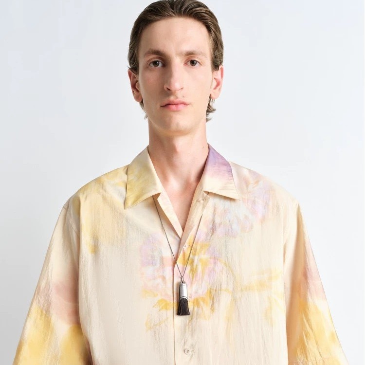 Lema*车静媛同款毛刷子项链ins小众设计高级感复古刷子长款毛衣链详情7