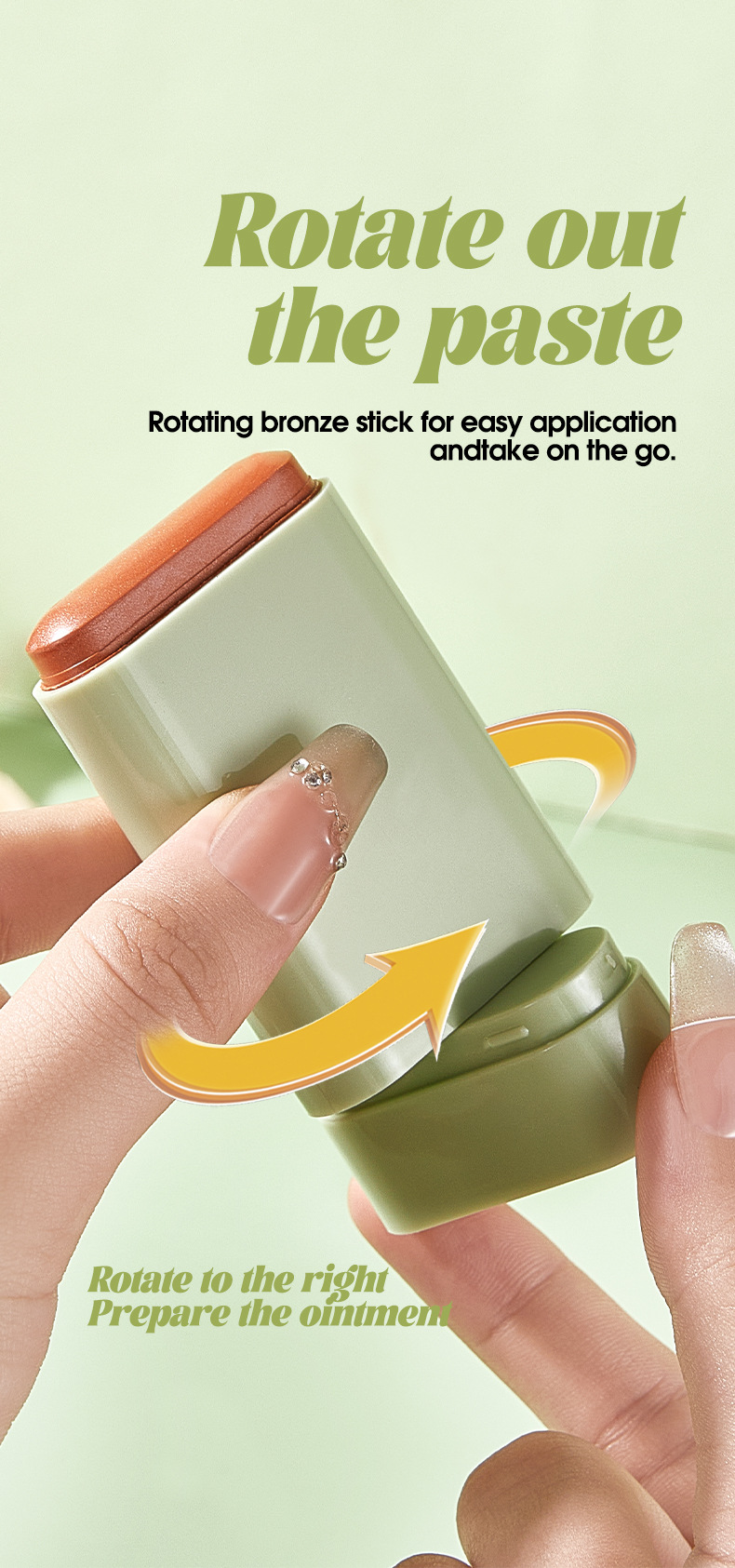 【 Cross-border Exclusive 】MEIDIAN Blush Sticks, Facial Makeup, Highlighter Contouring, Swelling Blush wholesale pic 13