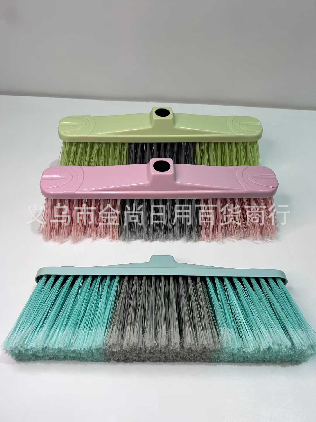 Bathroom tile hard-bristled broom, floor brush, bathroom floor brush, kitchen and outdoor multi-functional poleless cleaning broom head pic 2