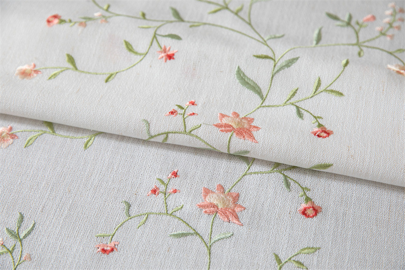 Amazon cross-border embroidered checkered flower tassel tablecloths, rectangular coffee tables, tablecloths and table coverings manufacturer embroidery pic 6