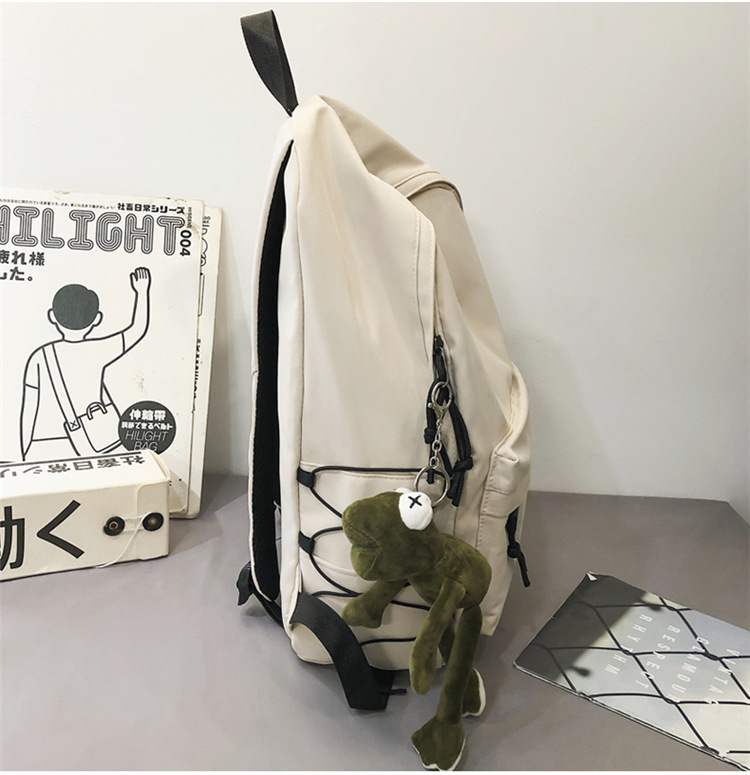 书包男大学生 简约日系ins高中初中生运动双肩包中学生电脑背包女详情7