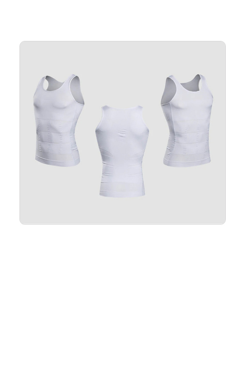 男士塑身背心 slim n lift电视购物束腰收腹内衣TV收腹背心详情11