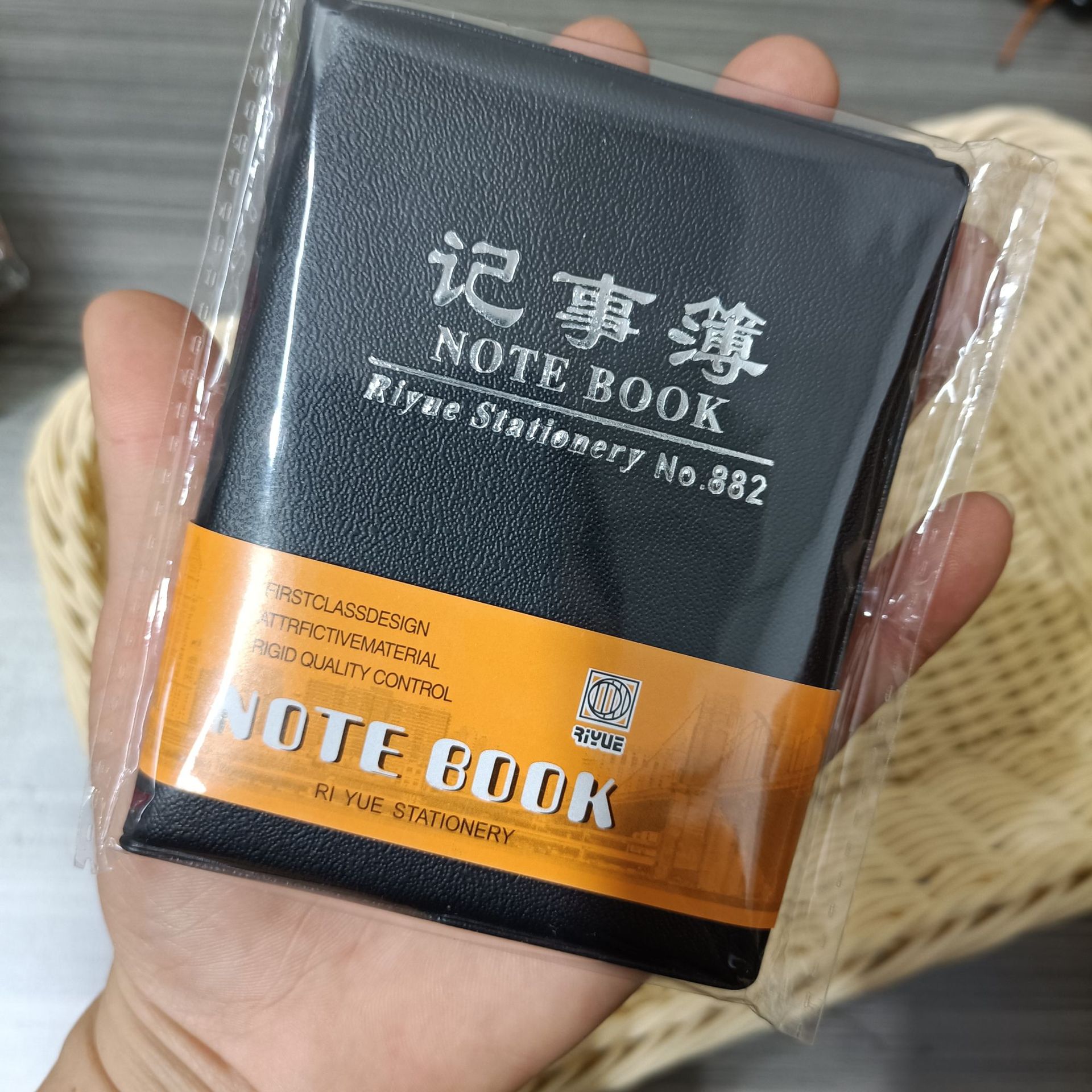 【 Zone 3-8 】 Small notebooks 500/ small boxes 1000/ pieces Black notebooks, portable faux leather notebooks, business notebooks, one-yuan store supply pic 10