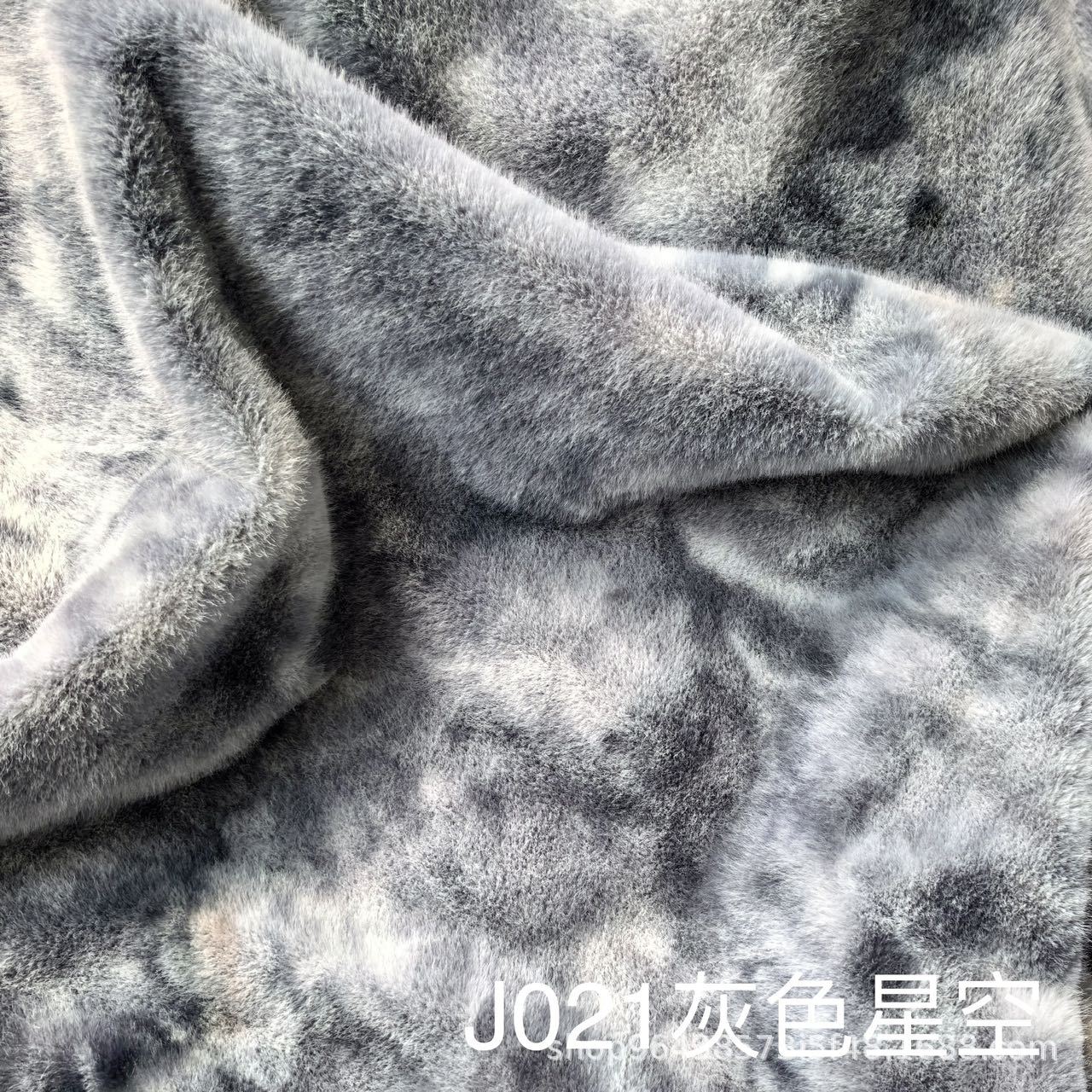 In stock: Tie-dyed small golden mink, seven-color mink velvet, toy fabric, shoes, hats, cushions, carpet fabric pic 23