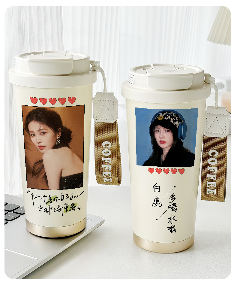 可爱卡通保温杯高颜值双饮真空咖啡杯陶瓷内胆水杯子详情13