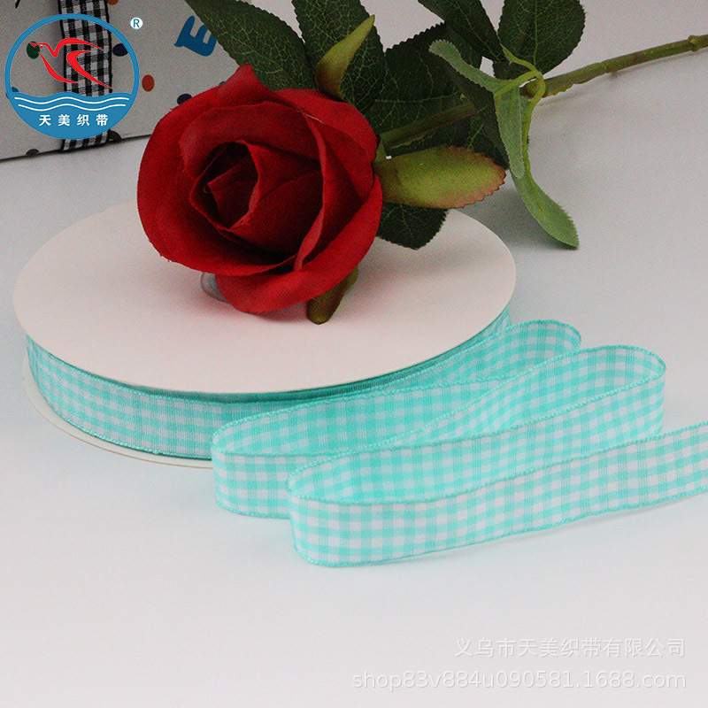 1.5 cinta de celosía milky bird plaid cinta decorativa para hornear pastel cinta de arco material de bricolaje cinta de celosía cinta de regalo pic 33