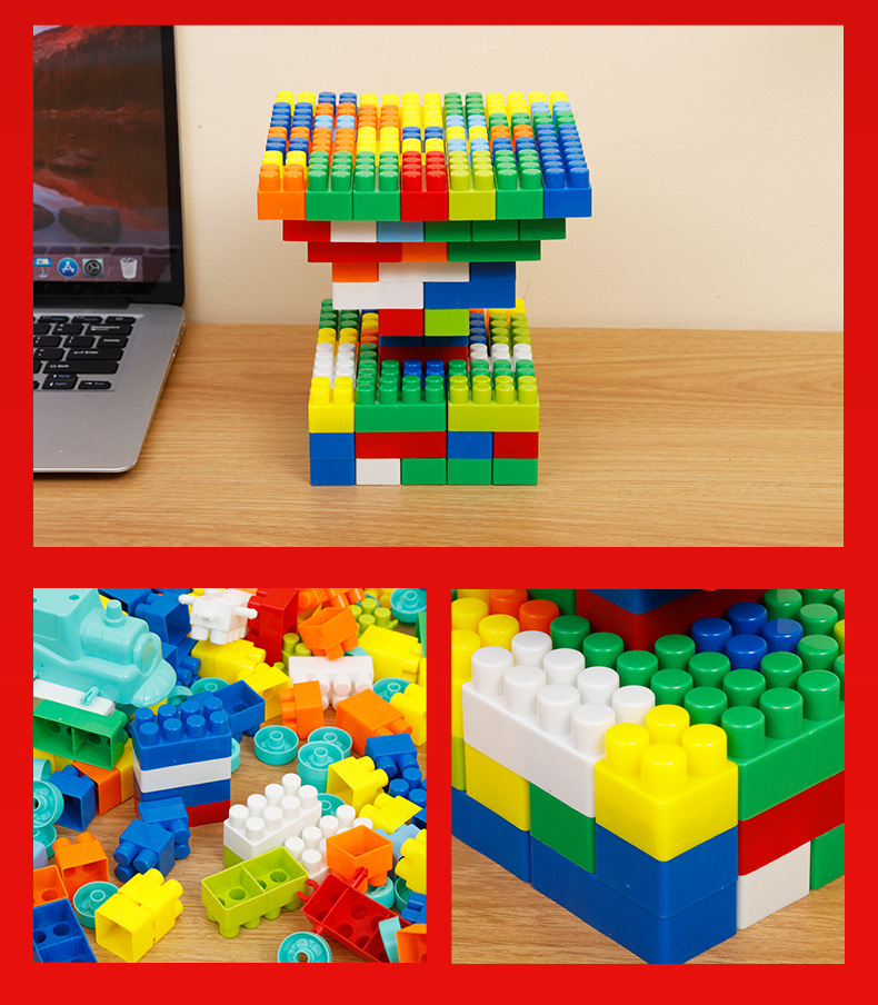 千乘透明蛋糕盒积木拼插早教益智礼盒儿童玩具科教积木活动礼品详情10