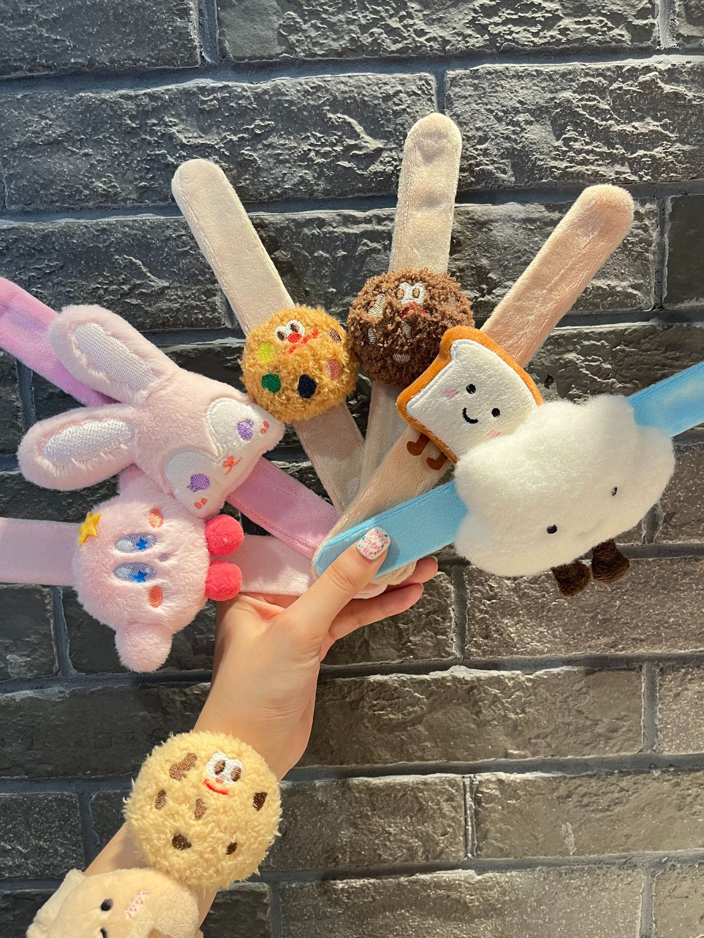 新款儿童毛绒卡通啪啪圈星之卡比可爱情侣手环韩版女玩偶婚抛礼物详情17