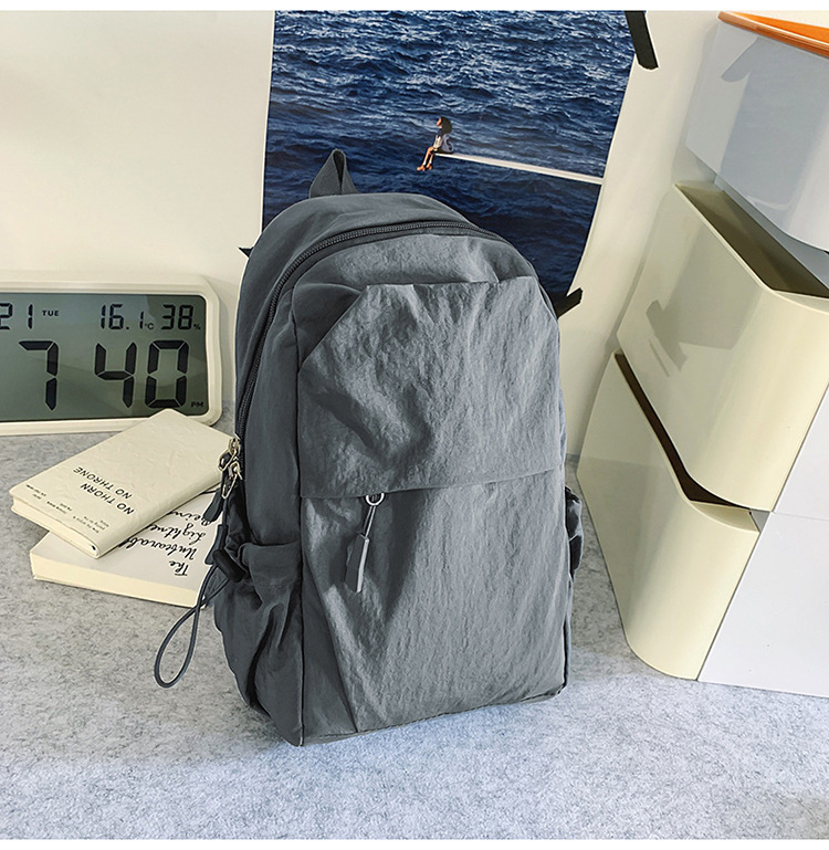 新款多功能防泼水双肩胸包男女轻便出游小背包男士户外登山斜挎包详情25